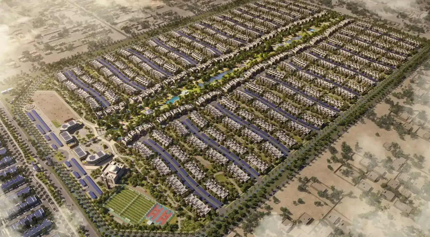 Master plan of Sharjah Sustainable City 2 in Al Rahmaniya, Sharjah