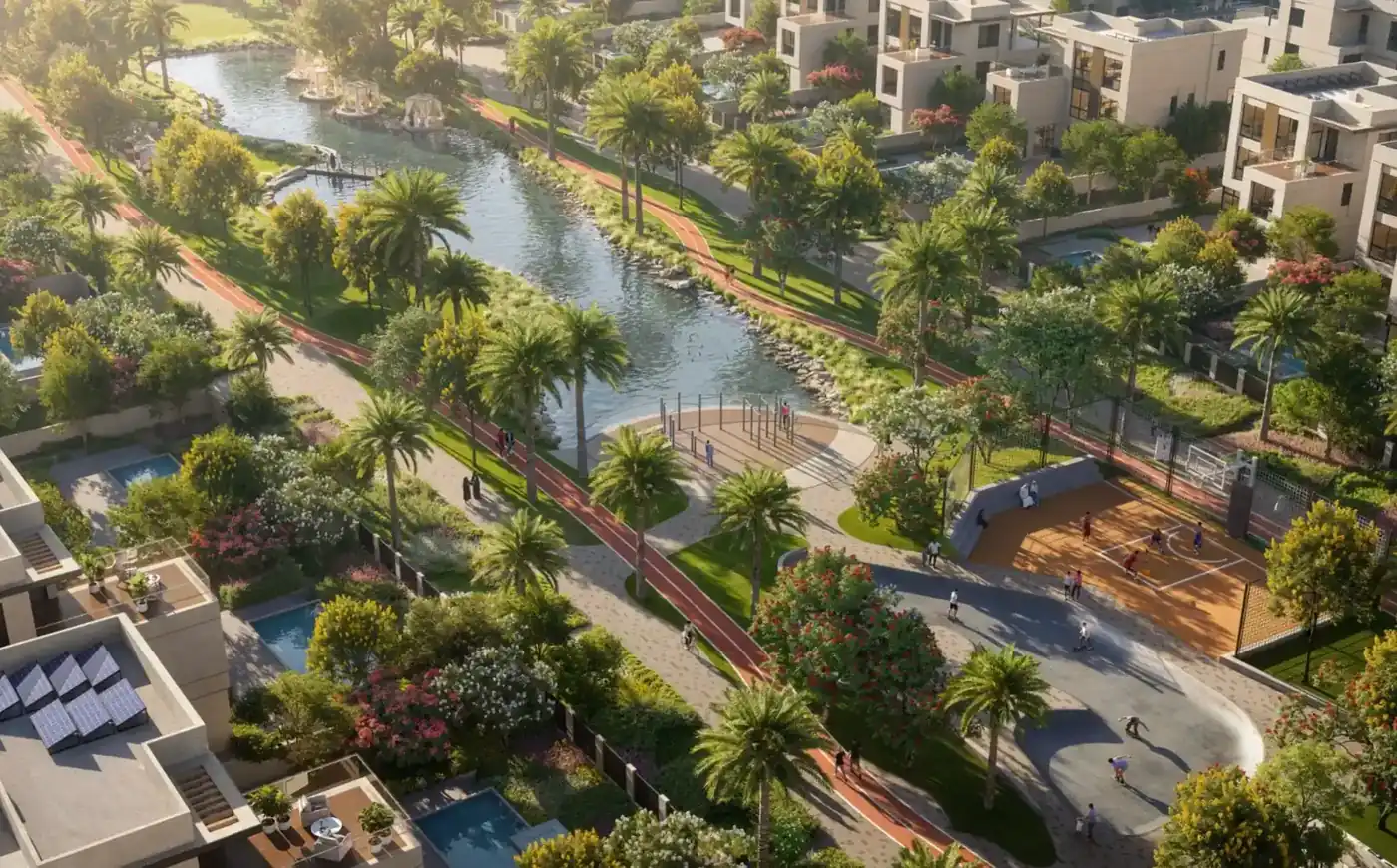 Central park at Sharjah Sustainable City 2 in Al Rahmaniya